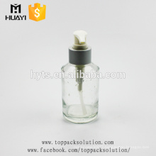 custom made body cream packaging empty lotion glass bottle